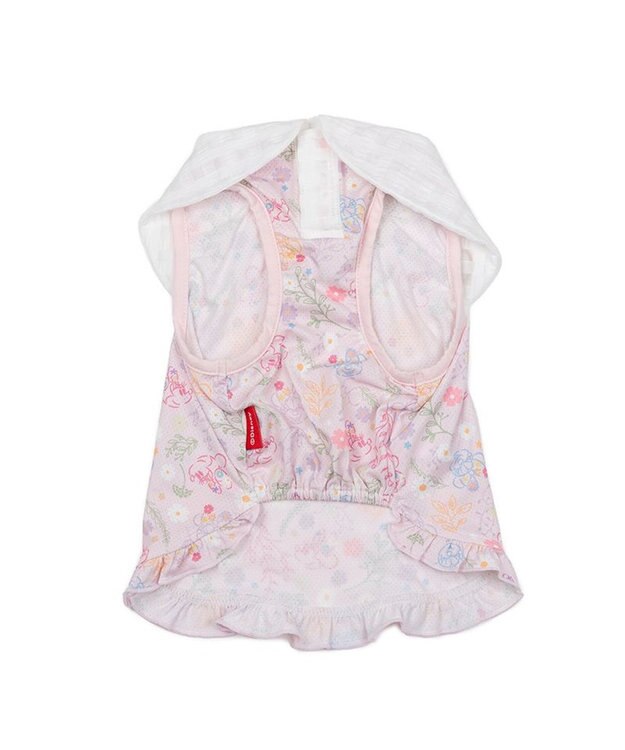 PET PARADISE ディズニー ミニーマウス エコメイド タンクトップ 《リボン襟》 小型犬 ピンク