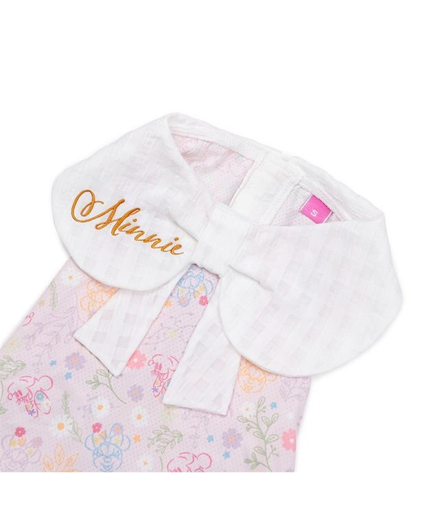 PET PARADISE ディズニー ミニーマウス エコメイド タンクトップ 《リボン襟》 小型犬 ピンク