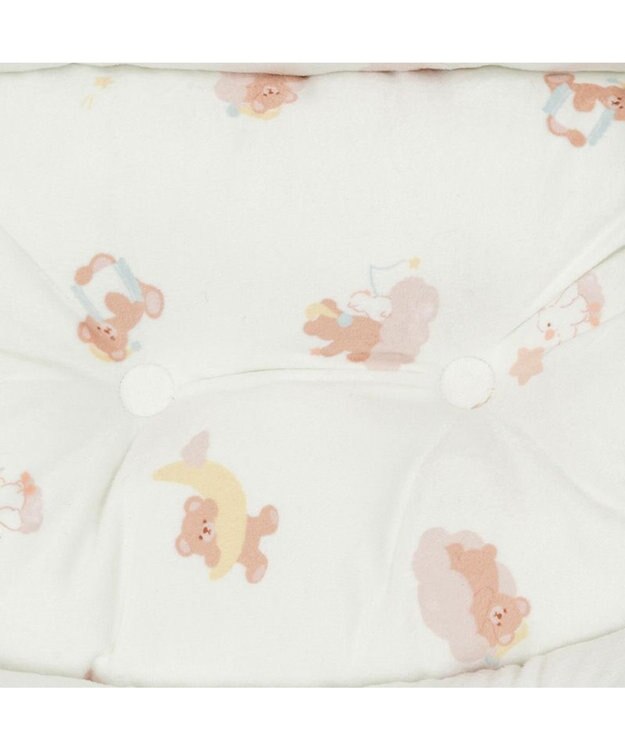 PET PARADISE ペットパラダイス くまさん カドラー 《おやすみ柄》 Ｓ モカ