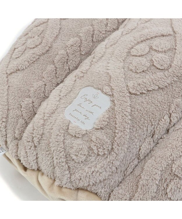 PET PARADISE ペットパラダイス ドーム寝袋 遠赤外線 《アラン柄》 アラン柄