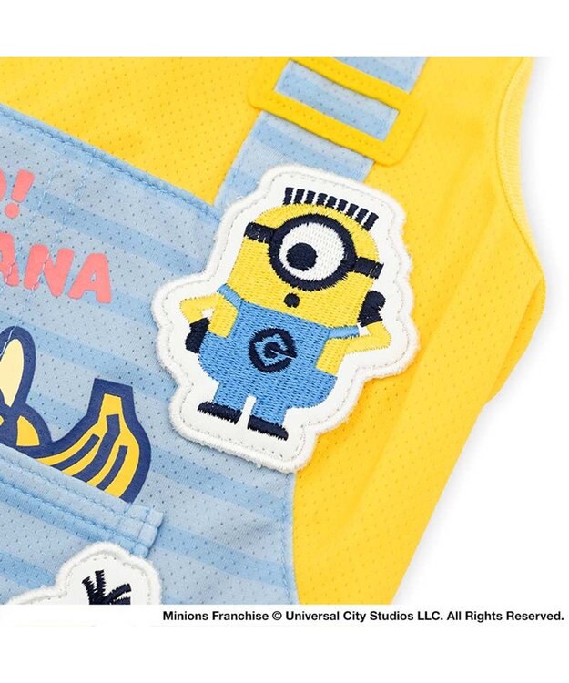 PET PARADISE ミニオン エコメイド オーバーオール風 タンクトップ 中型犬 大型犬 イエロー