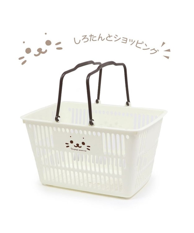 Mother garden しろたん ミニバスケット ホワイト