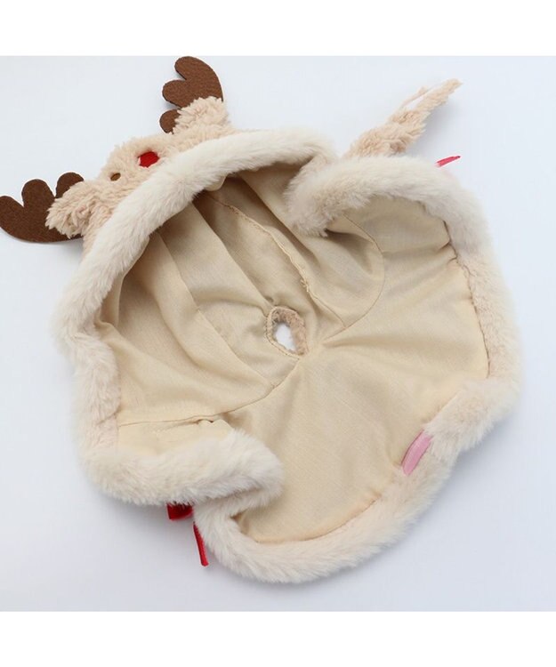 Mother garden とことこお散歩シリーズ わんちゃん ・ユニコーン・ねこちゃん用 お洋服 《サンタクロース /トナカイ ケープ》 トナカイ