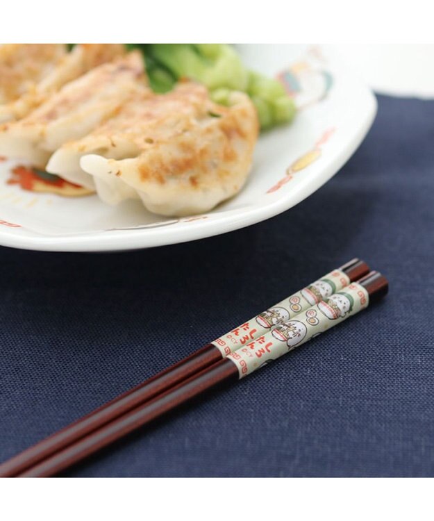 Mother garden しろたん 木製箸 21㎝ 《中華柄》単品 中華柄