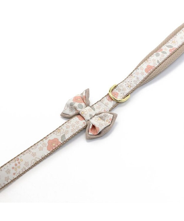 PET PARADISE 花柄 リード【４Ｓ~３Ｓ】 小型犬 茶系