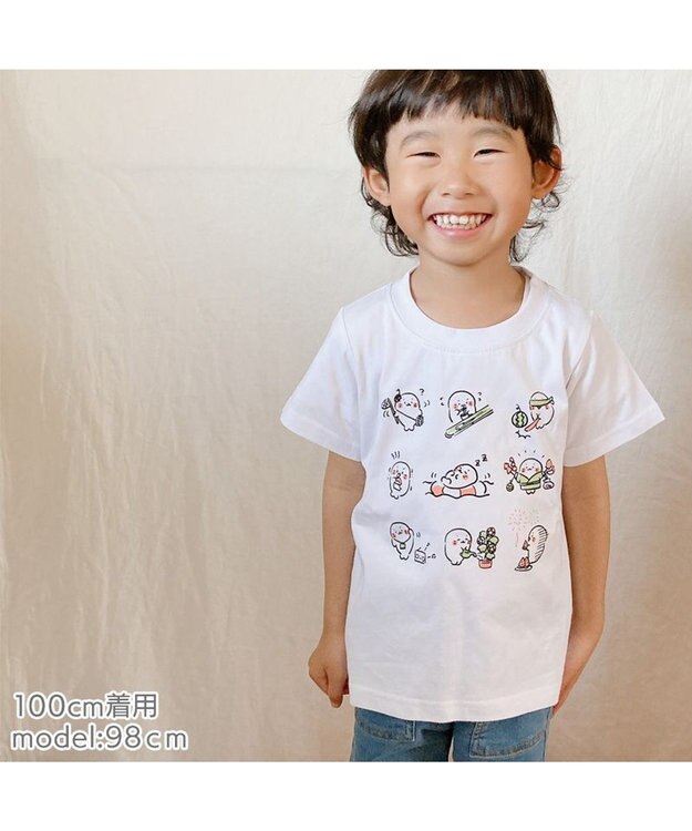 Mother garden しろたん キッズ Tシャツ 《夏休み柄》 100cm/120cm/140cm 夏休み柄