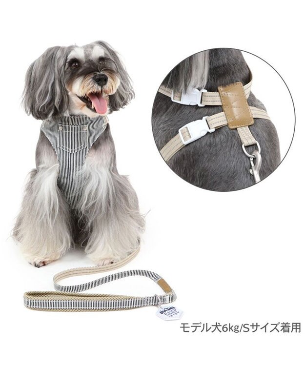 PET PARADISE ペットパラダイス ヒッコリー スリム ハーネス＆リード ４S ３S 超小型犬 ヒッコリー