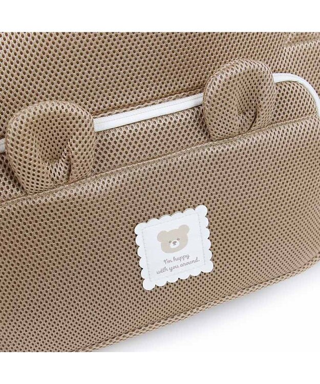 PET PARADISE ペットパラダイス くまちゃん 優しい 抱っこ ハグリュックキャリーバッグ Ｌ 小型犬 モカ