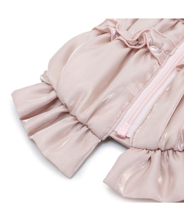 PET PARADISE cherircouture リボン ギャザーベスト 《ピンク》 小型犬 ピンク