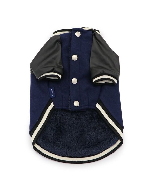 PET PARADISE J.PRESS スタジャン スターズ＆ストライプス 小型犬 紺（ネイビー・インディゴ）