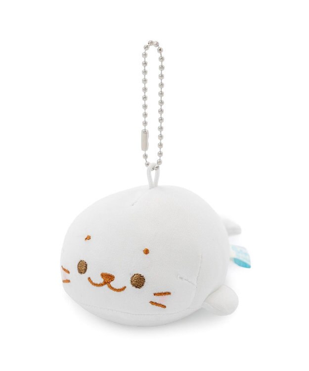 Mother garden しろたん クール キーホルダー 《白色》 単品 白色