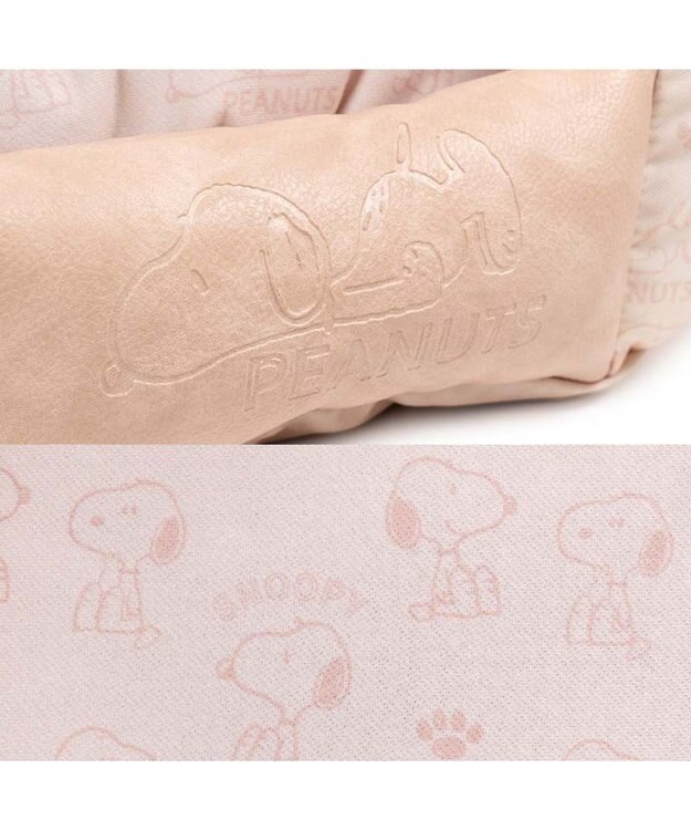 PET PARADISE スヌーピー 淡色カドラー Ｍ ベージュ