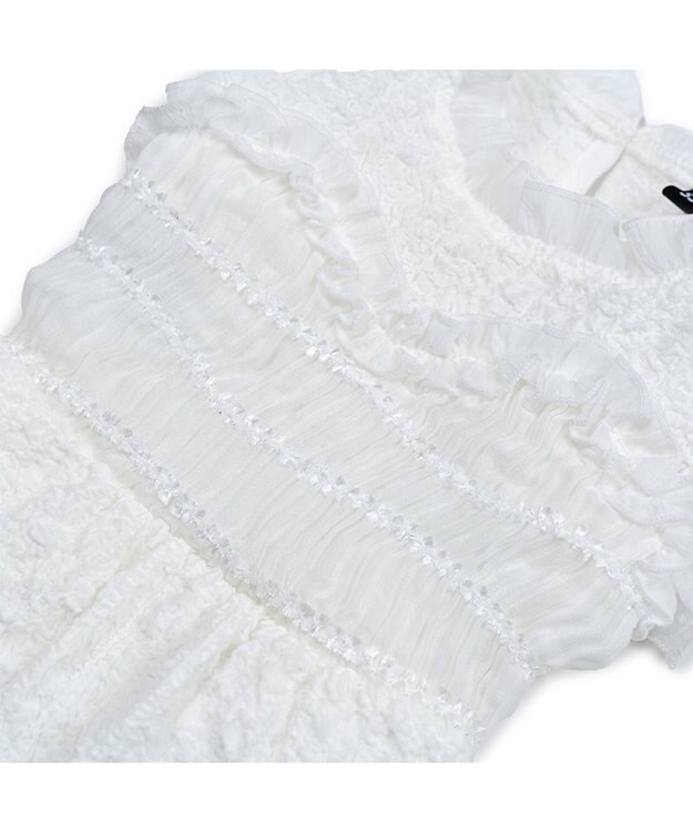 PET PARADISE cherircouture くしゅくしゅ ワンピース 小型犬 ホワイト