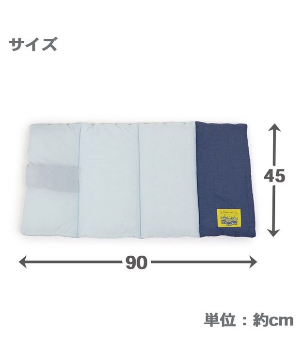 PET PARADISE ディズニー トイ・ストーリー クールロールマット (90×45cm) 紺（ネイビー・インディゴ）