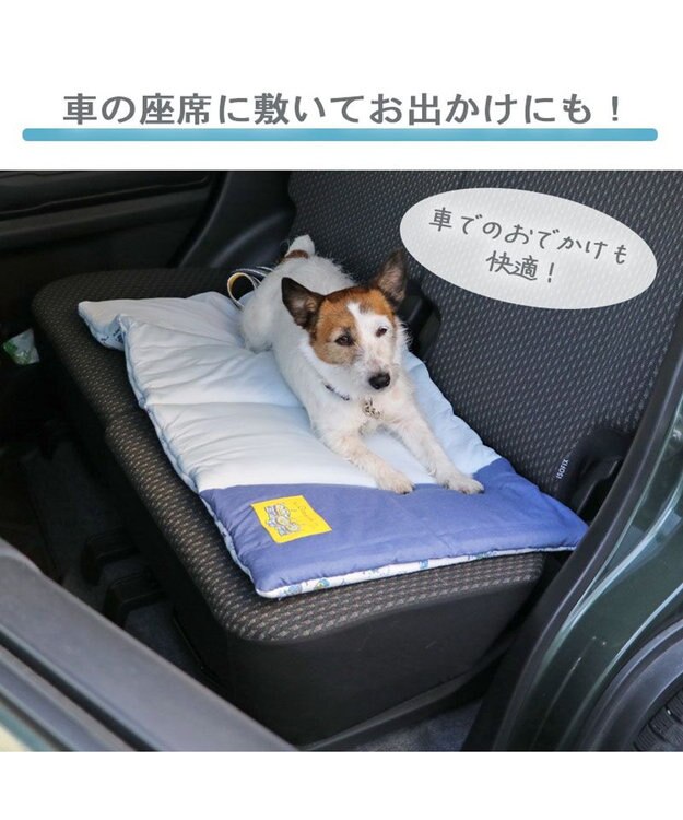 PET PARADISE ディズニー トイ・ストーリー クールロールマット (90×45cm) 紺（ネイビー・インディゴ）