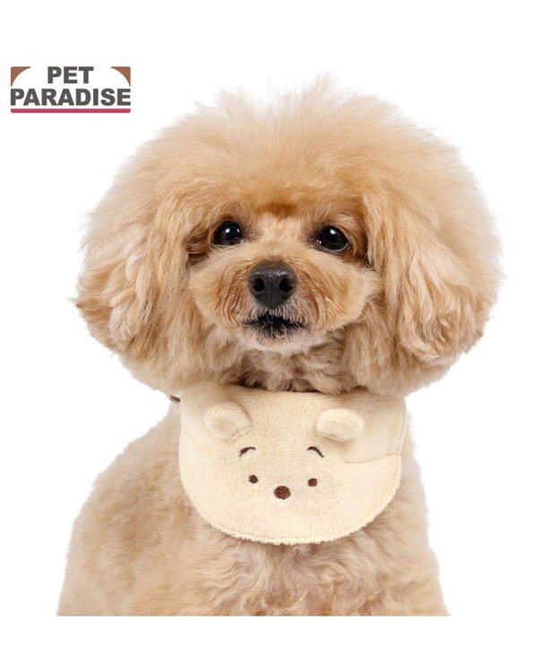 PET PARADISE ディズニー くまのプーさん 首輪 《風船柄》 ＳＳ イエロー