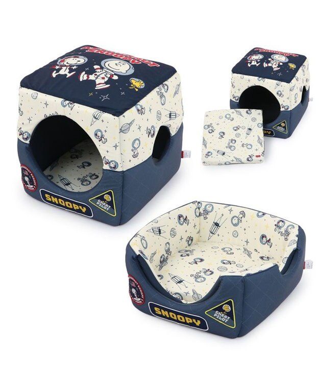 PET PARADISE スヌーピー   アストロノーツ  2WAYハウス  M 超小型犬 アストロノーツ
