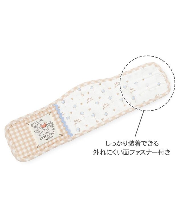 PET PARADISE ディズニー くまのプーさん マナーベルト 《チェック》 小型犬 ベージュ