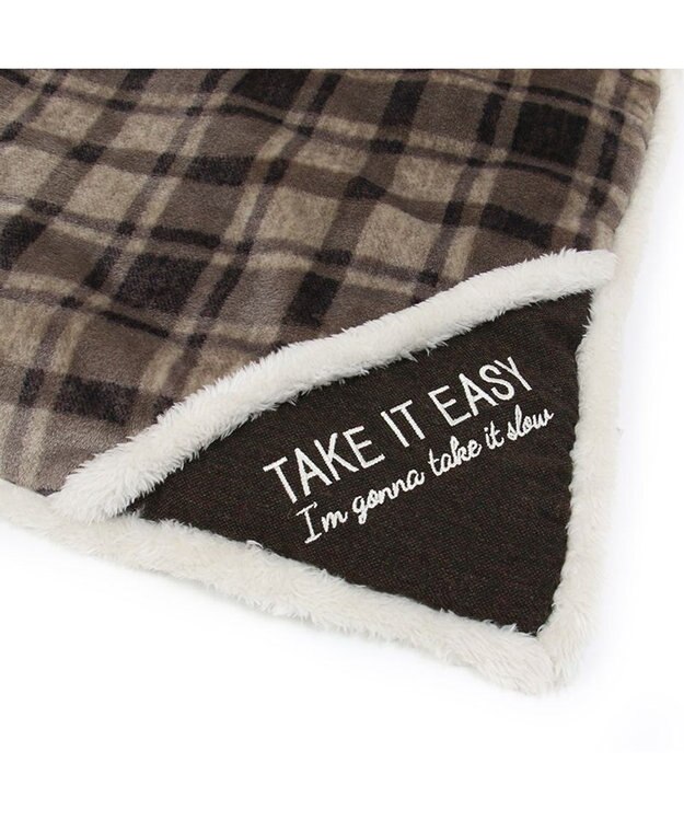 PET PARADISE ペットパラダイス 遠赤外線 ボアマット 《 チェック柄 》 (80×60cm) チェック柄