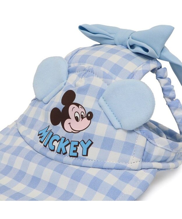 PET PARADISE ディズニー ミッキーマウス なかよし キャップ 《ブルー》 中型犬 ライトブルー