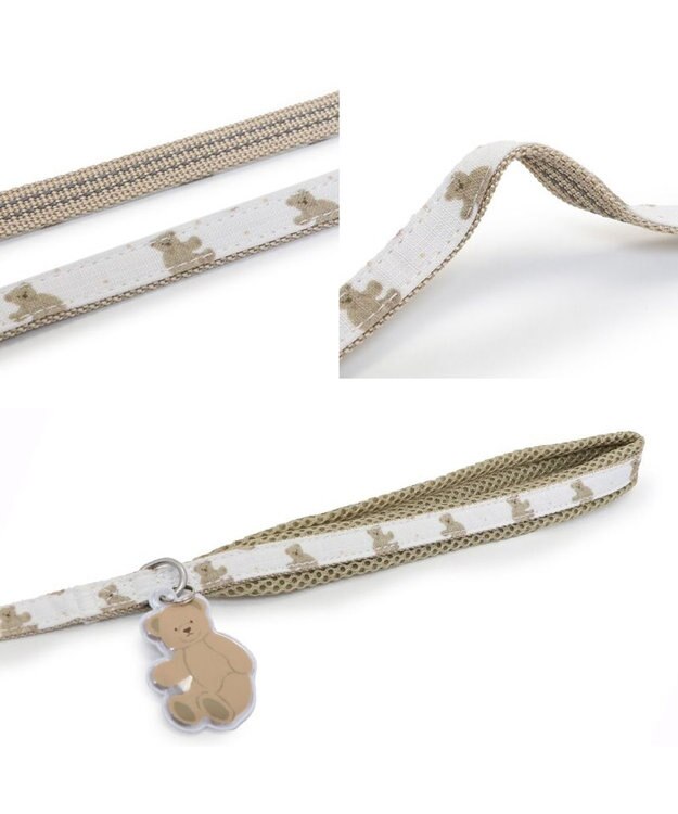 PET PARADISE ペットパラダイス くまちゃん スリム ハーネス＆リード ４S /３S 小型犬 くまちゃん柄