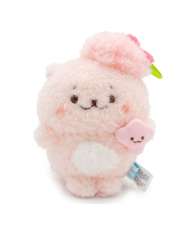 Mother garden しろたん 桜 ぽてぽてマスコット 《らっこいぬ》 単品 らっこいぬ