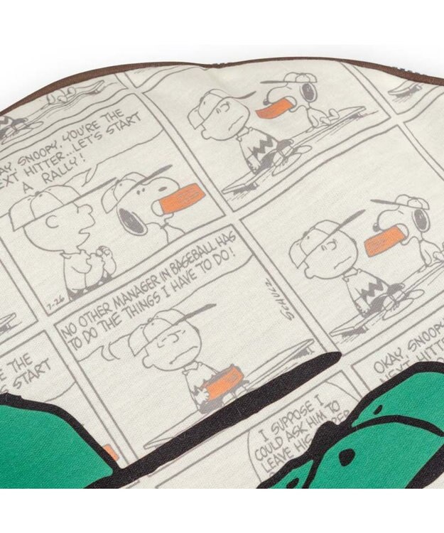 PET PARADISE スヌーピー クッション ワッペンＬ ネイビー×ホワイト