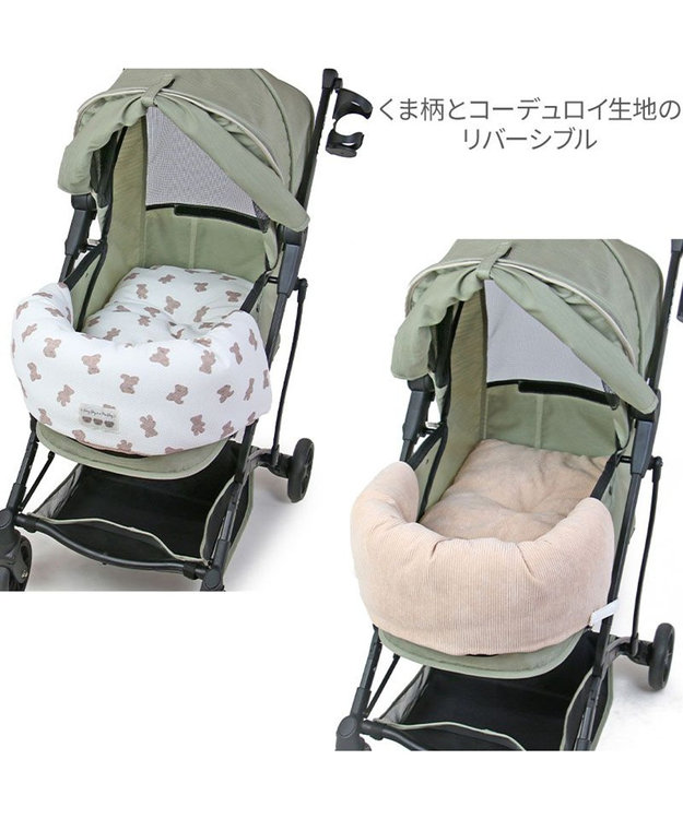さくらんぼ☆様／ペットカート用☆カートクッションMサイズ☆ストライプ ペットパラダイス クール カート用 クッション 《ストライプ