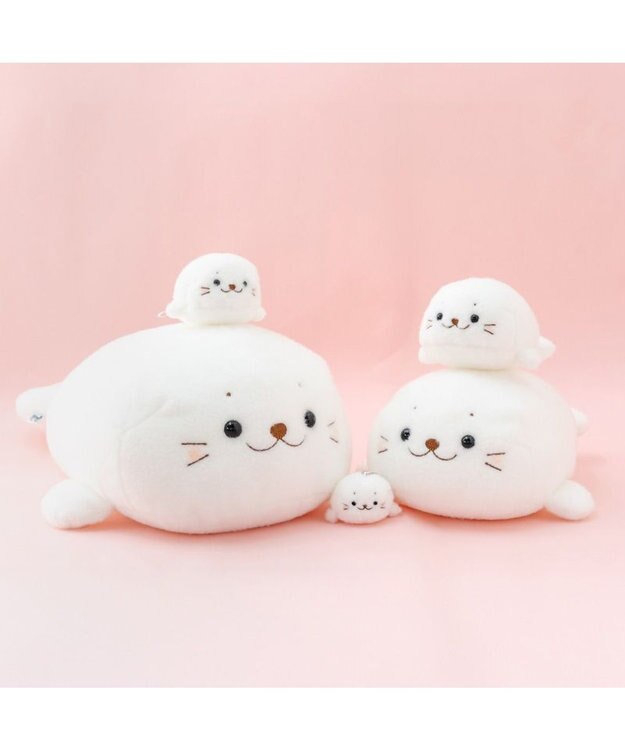 Mother garden しろたん ほわほわ 抱き枕 55cm 0