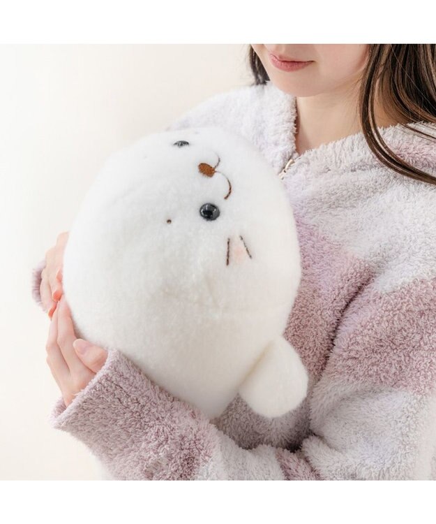 Mother garden しろたん ほわほわ 抱き枕 55cm 0