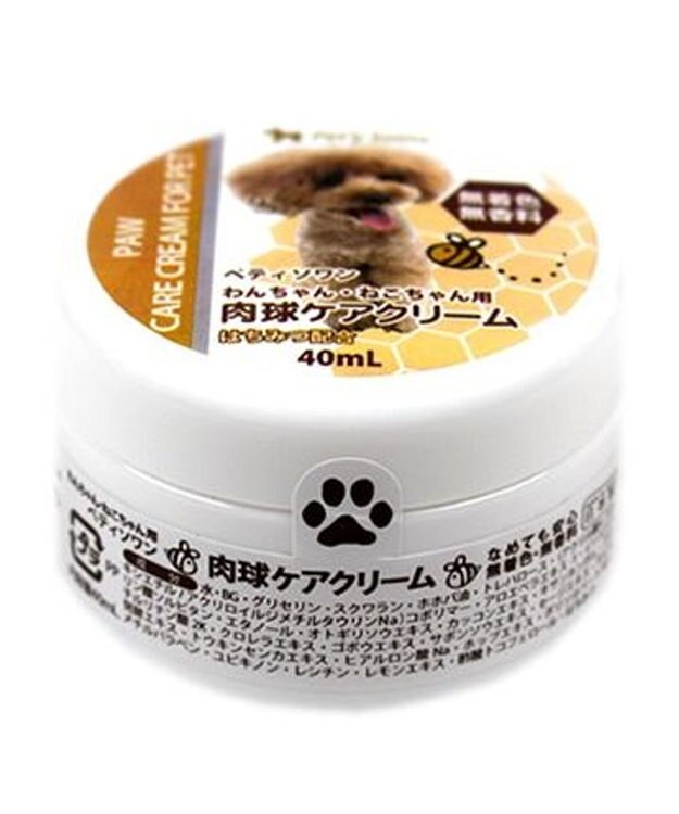 PET PARADISE はちみつ肉球ケアクリーム 40ｍＬ 国産 -