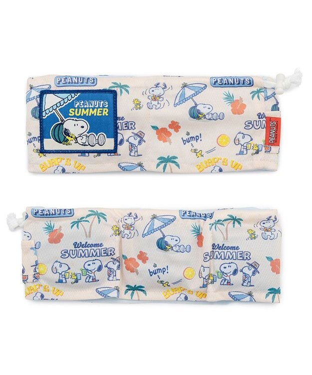 PET PARADISE スヌーピー クールネック 《サマーバケーション柄》 中型犬 大型犬 マルチカラー