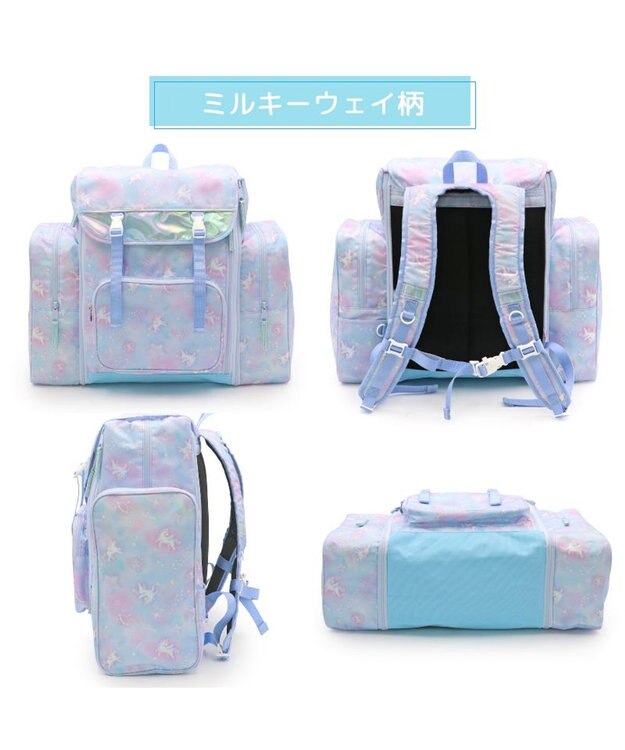 Mother garden マザーガーデン ユニコーン トラベル リュック 《ミルキーウェイ柄》 ミルキーウェイ柄