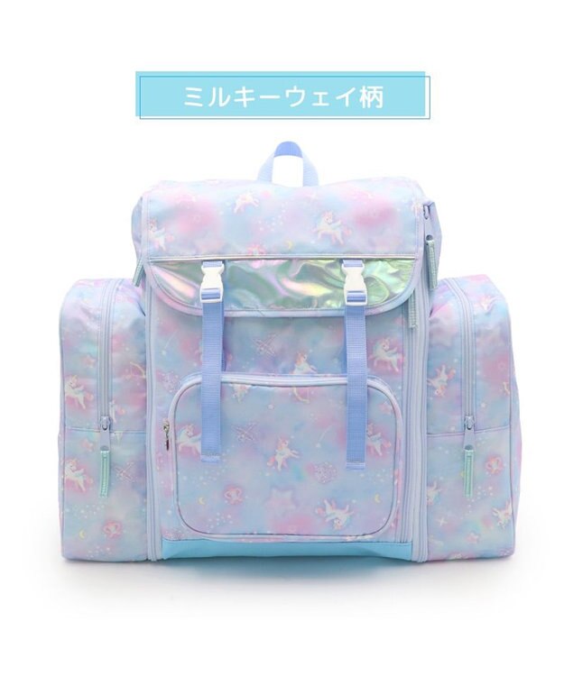 Mother garden マザーガーデン ユニコーン トラベル リュック 《ミルキーウェイ柄》 ミルキーウェイ柄