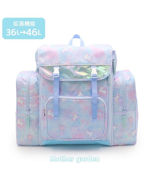 Mother garden マザーガーデン ユニコーン トラベル リュック 《ミルキーウェイ柄》 ミルキーウェイ柄