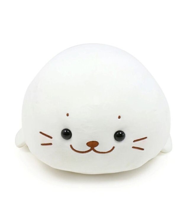 Mother garden しろたん ふわもち抱き枕 ぬいぐるみ 小 55cm マシュマロみるく