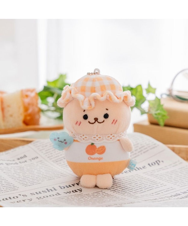 しろたん　フレンズ　キーホルダー らっこいぬ 5周年 らむね マスコット Mother garden しろたん ブランコキーホルダー 単品 らっこいぬ