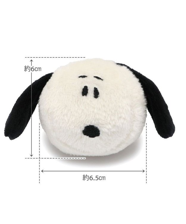 PET PARADISE スヌーピー フェイスボールトイ ホワイト