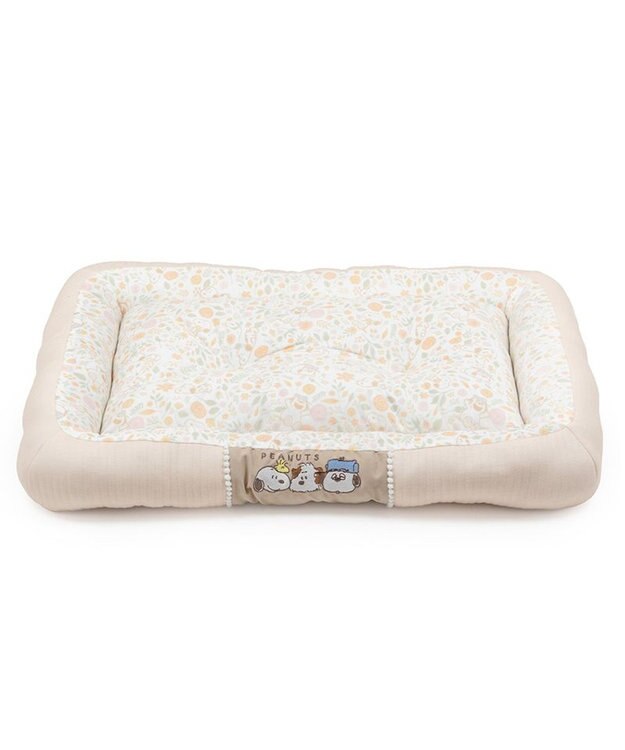 PET PARADISE スヌーピー カドラー Ｌ 《のほほん柄》　 ライトベージュ