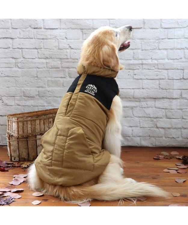 PET PARADISE ペットパラダイス 遠赤外線 エアベスト  《ブラウン》 中型犬 大型犬 ブラウン