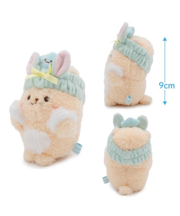 Mother garden しろたん 洗顔ぽてぽてマスコット 《らっこいぬ》 もこもこアワー 単品 らっこいぬ