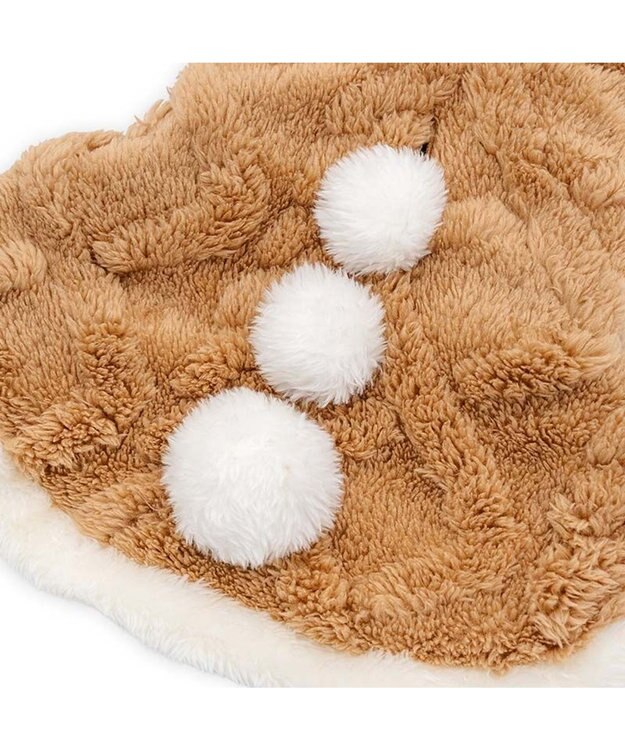 PET PARADISE ペットパラダイス トナカイ ポンチョ 2025 小型犬 ライトブラウン