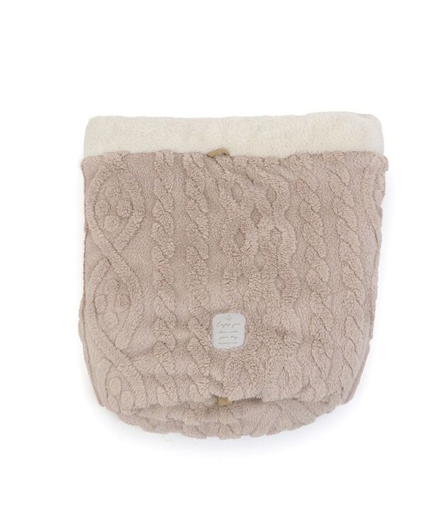 PET PARADISE ペットパラダイス 筒形寝袋 遠赤外線 《アラン柄》 35cm×50cm アラン柄