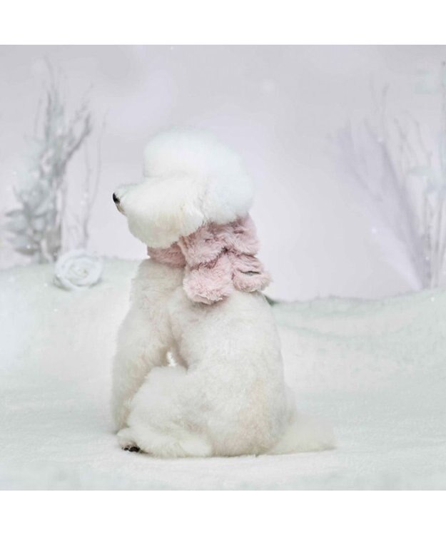 PET PARADISE cherircouture りぼんマフラー 小型犬 ピンク