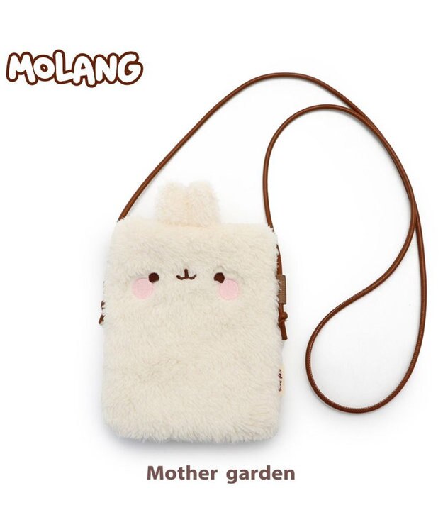 Mother garden マザーガーデン MOLANG モラン顔ボン スマホ ポーチ -
