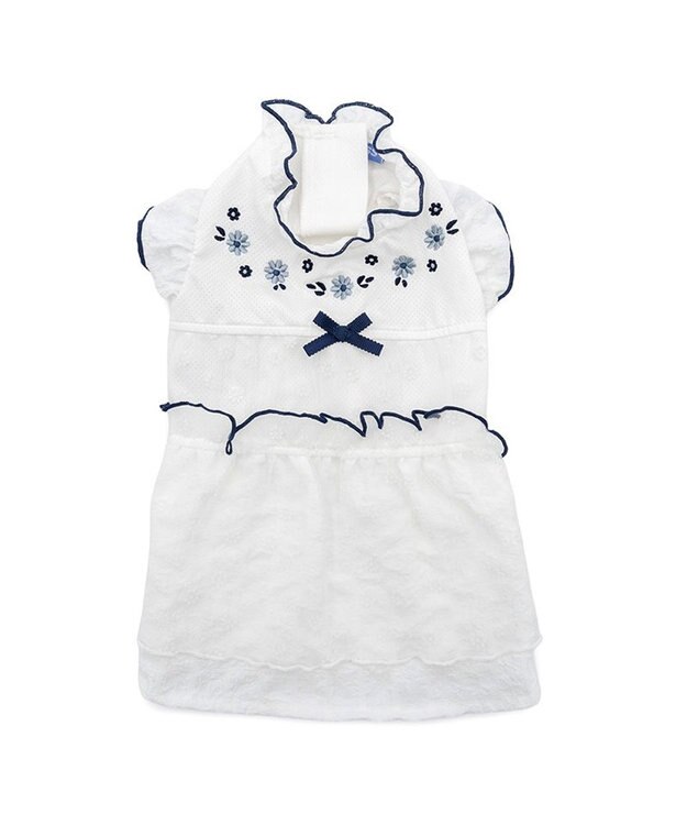 PET PARADISE ペットパラダイス フロッキー お花 ワンピース 《ホワイト》 小型犬 ホワイト