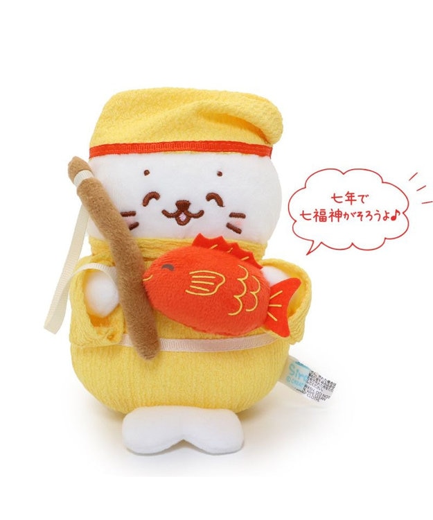 まるたんこさま しろたん パッチンくるっとマスコット 《らっこいぬ》 単品