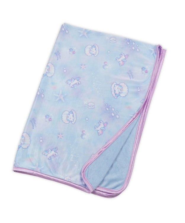 Mother garden マザーガーデン ユニコーン クール お昼寝ケット 《シェル柄》 シェル柄