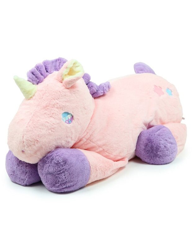 Mother garden   マザーガーデン ユニコーン抱き枕 85cm ピンク ピンク