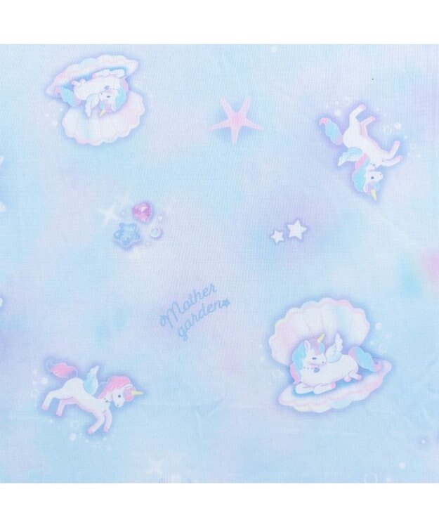 Mother garden マザーガーデン ユニコーン クール お昼寝ケット 《シェル柄》 シェル柄